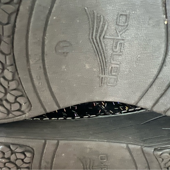 Dansko Womens XP 2.0 Professional Glitzy Glitter Patent Clog Sz 41 EU 10.5-11 US - Picture 10 of 10